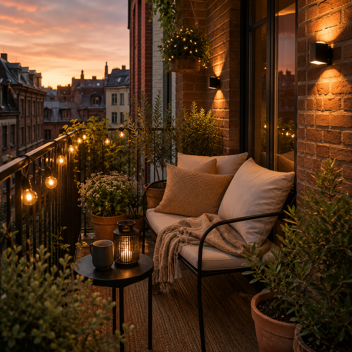 Gezellig balkon
