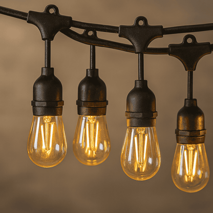 Evura Lichtsnoer Buiten Warm Wit – IP65 Waterdicht – LED Tuinverlichting - Evura Goods