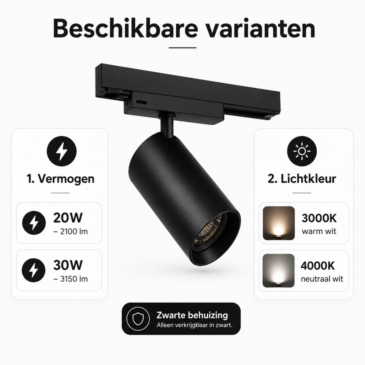 Evura rail spot verlichting TITEL NOG MAKEN - Evura Goods