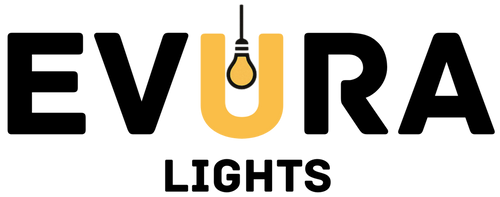 Evura Lights logo – specialist in LED verlichting, lichtsnoeren en sfeervolle verlichting voor binnen en buiten.

